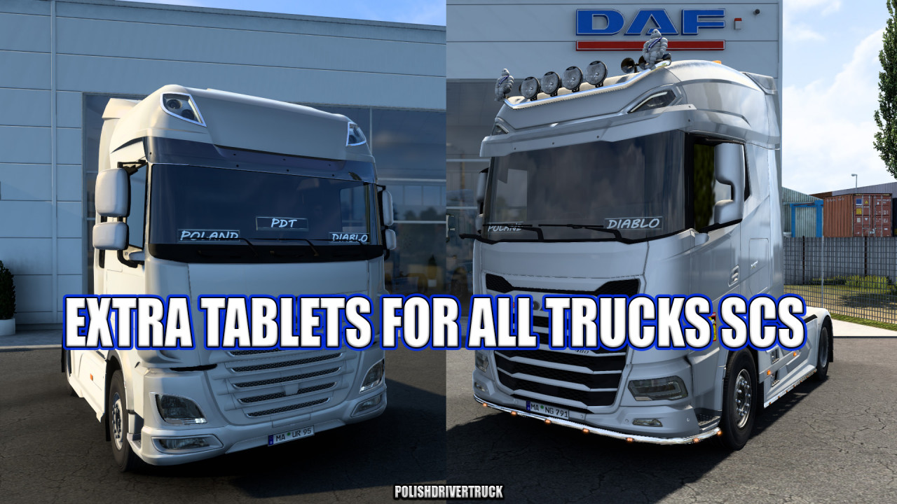Extra Tablets for All Trucks scs
